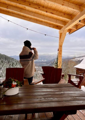 Przysiółek Flądrówka - Dom na odludziu z widokiem na Gorce i Tatry